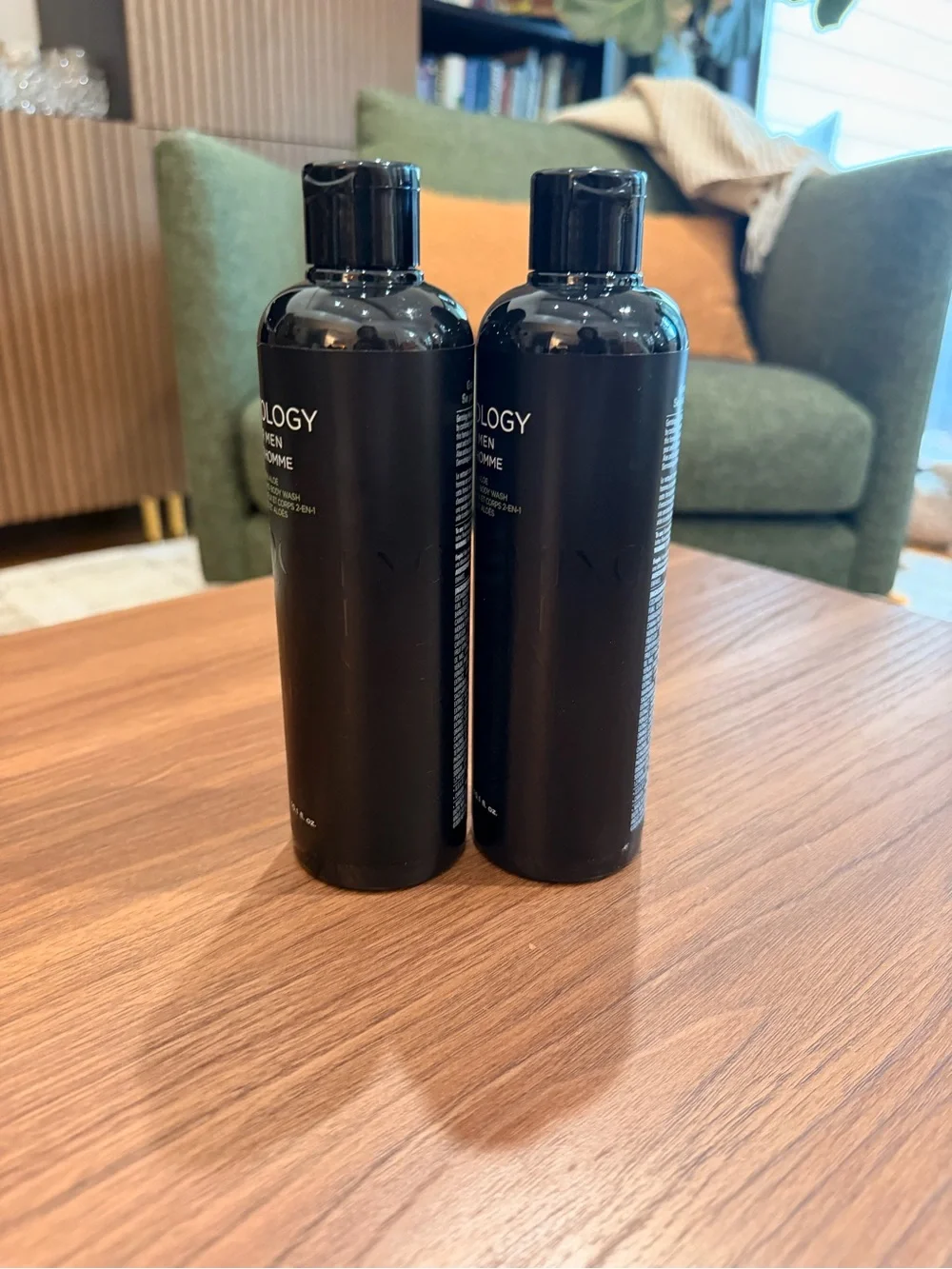 x2 Avon Gentology for Men Herb & Aloe 2-in-1 Hair and Body Wash 10.1 Oz Bottles